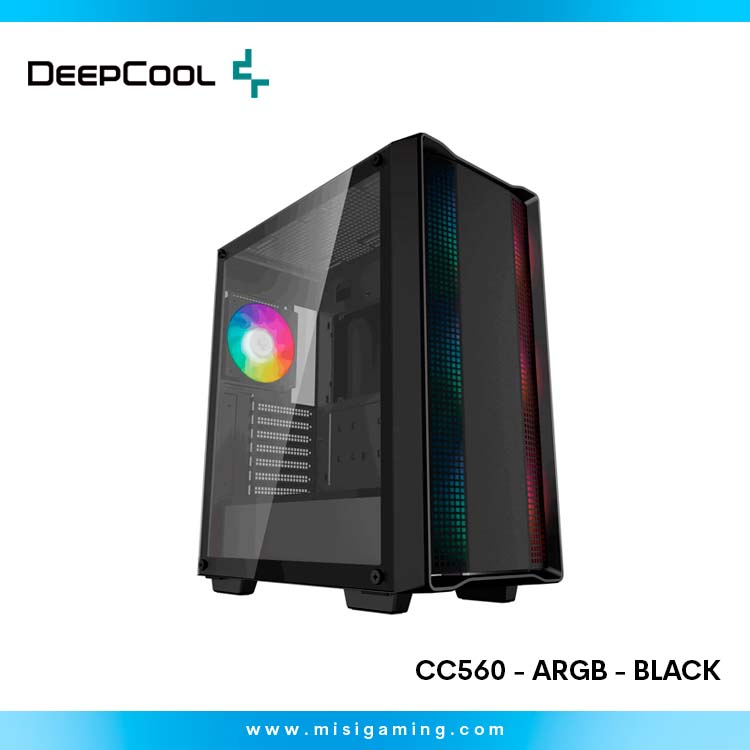 Case DeepCool CC560 - ARGB - Black