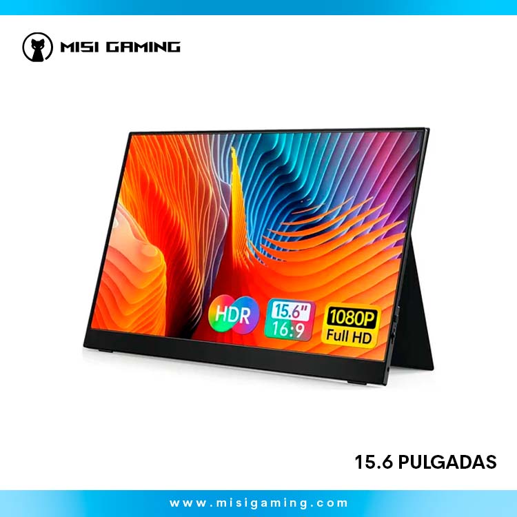 MONITOR PORTATIL ARWOEIS 15.6 PULGADAS 6 MESES GARANTIA