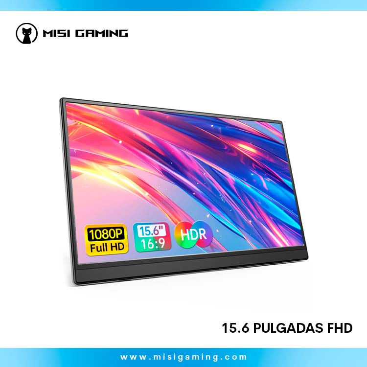 MONITOR PORTATIL 15.6 PULGADAS FHD 6 MESES GARANTIA