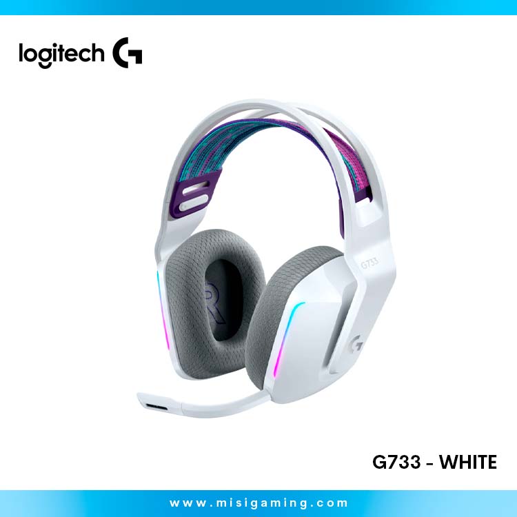 Auricular Logitech G733 LightSpeed - Wireless - White