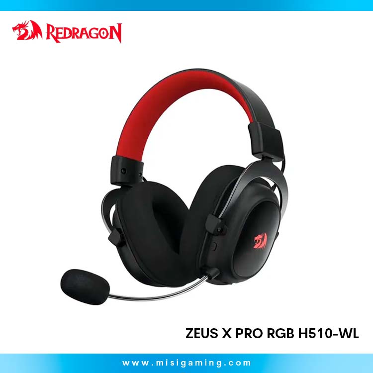 Auriculares Redragon Zeus X PRO RGB H510-WL Wireless BLACK