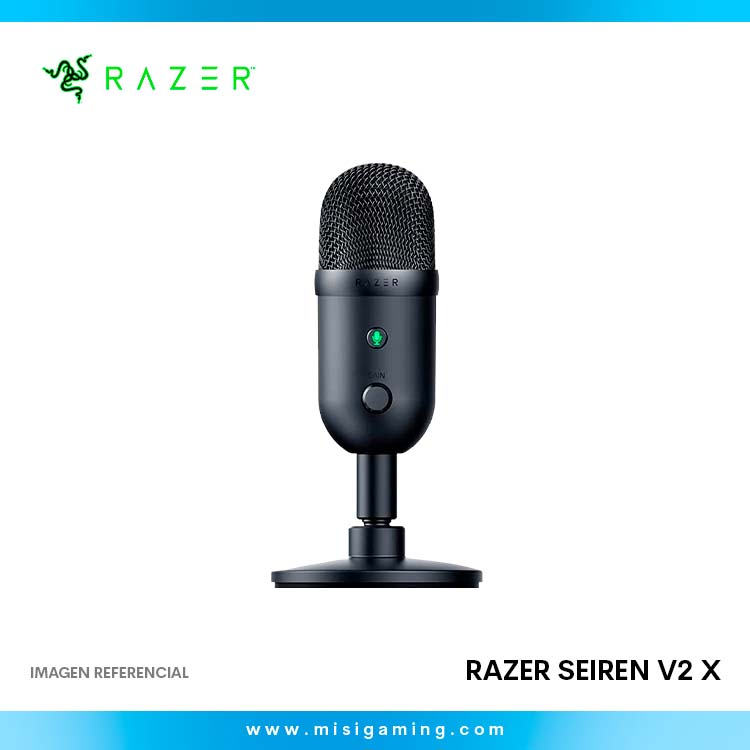 Microfono Razer Seiren V2 X - USB - Black