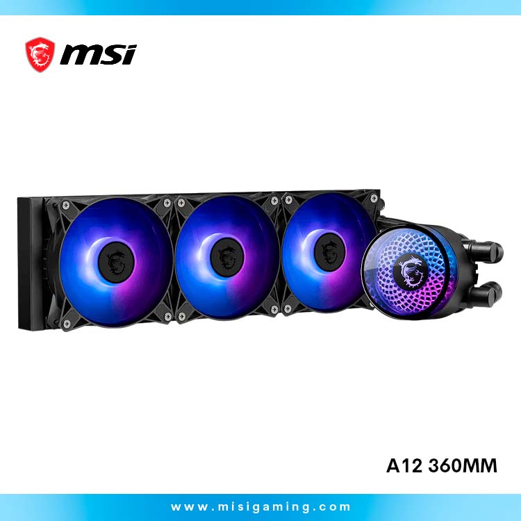 Refrigeración Liquida Msi Mag CoreLiquid A12 360MM - ARGB - Black