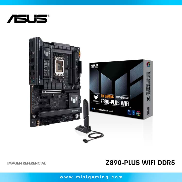 Motherboard Asus Tuf Gaming Z890-Plus Wifi - Ddr5 - Intel Core Ultra Series - Lga 1851