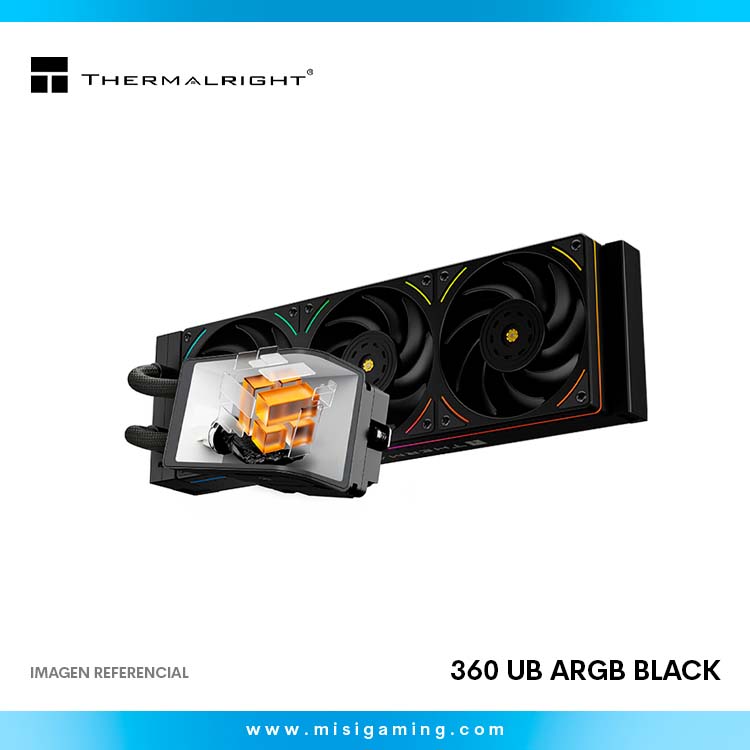 Refrigeración Liquida Thermalright Wonder Vision 360 UB ARGB BLACK