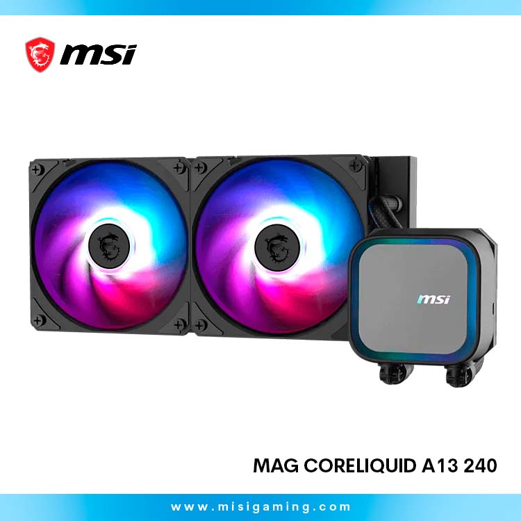 Refrigeración Liquida Msi Mag CoreLiquid A13 240 - Argb - Black