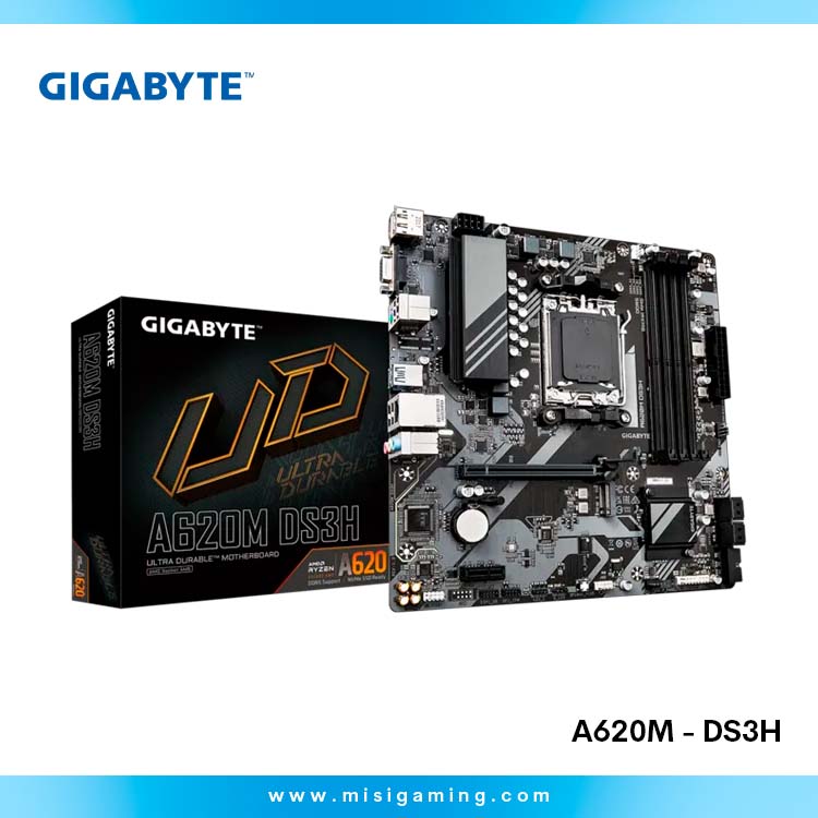 Motherboard Gigabyte A620M Ds3h - Ddr5 - Am5