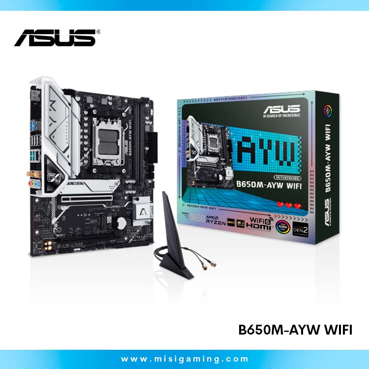 Motherboard Asus B650M-AYW Wifi - Am5 - Ddr5