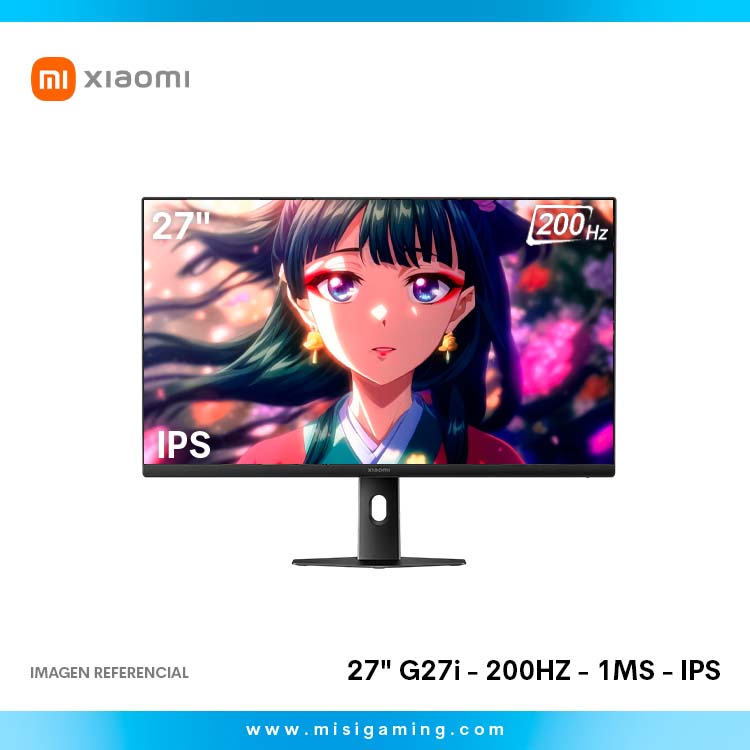 Monitor Xiaomi 27" G27i - 200Hz - 1ms - IPS - FHD