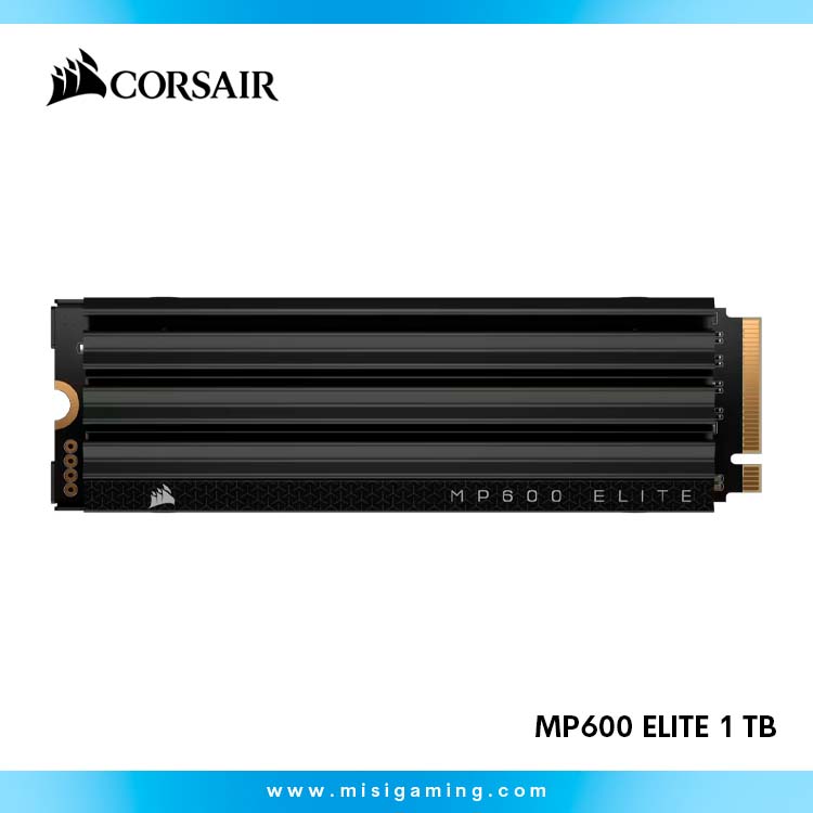 Almacenamiento Ssd Corsair Mp600 Elite 1Tb - PCIe 4x4 Nvme - M.2 -7000/6200Mbs - Sin disipador