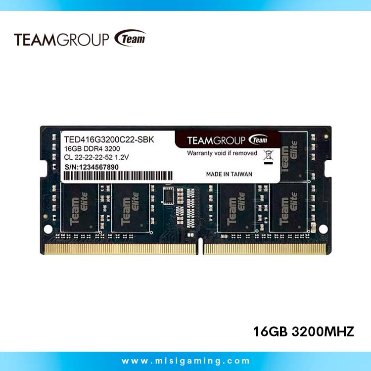 Memoria Ram TeamGroup Elite 16Gb 3200Mhz