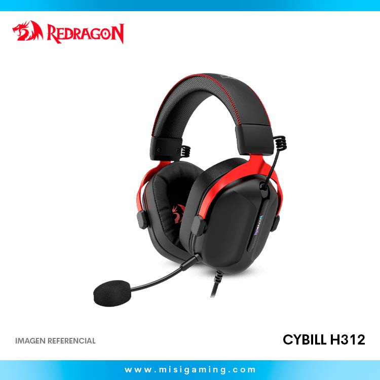 Audifonos Redragon Cybill H312 - 7.1 - USB