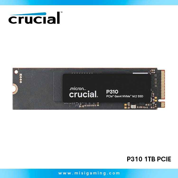Almacenamiento ssd Crucial P310 1TB PCIe Gen4 NVMe 2280 M.2 SSD 7100 lectura