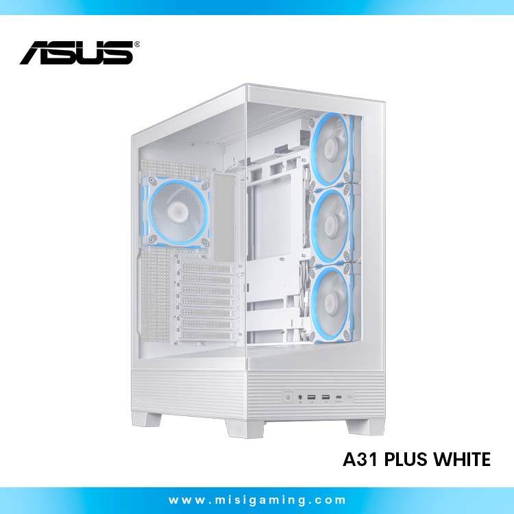 Case Asus A31 Plus - ATX - White