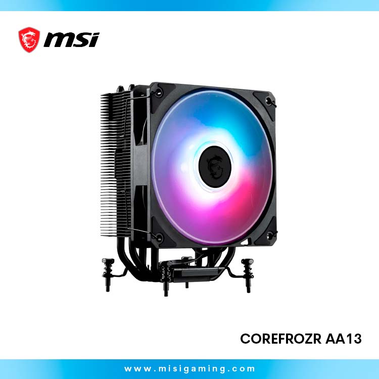 DIsipador Torre Msi MAG Corefrozr AA13 - ARGB - Black