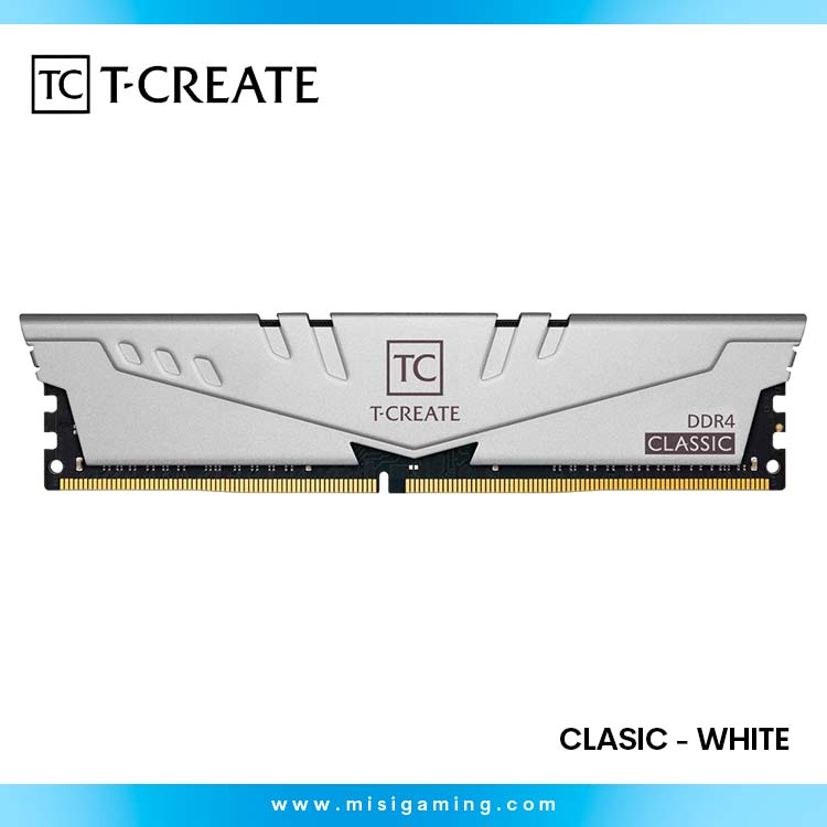 Memoria Ram TC T-Create 16Gb -3200Mhz - Clasic - White - Ddr4