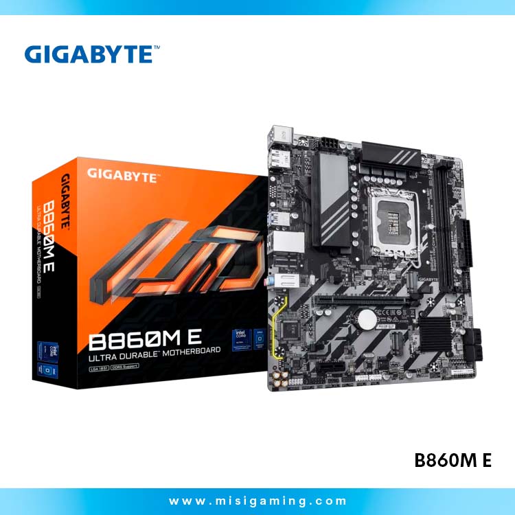 Motherboard Gigabyte UD B860M E - Intel Core Ultra Series - LGA 1851