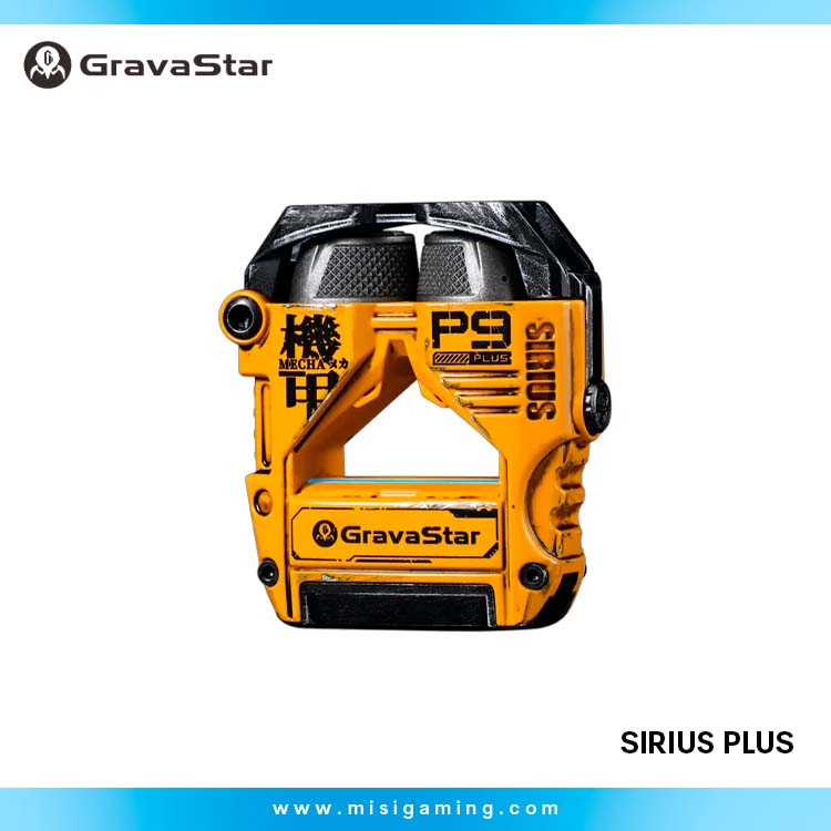 Auriculares GravaStar SIRIUS PLUS Inalámbrico BATTLE WORN YELLOW
