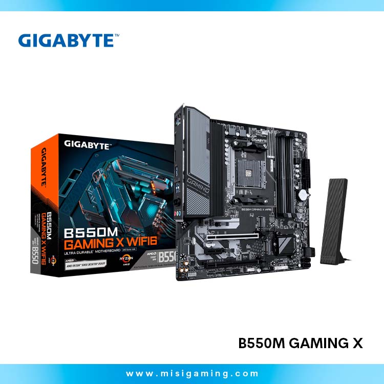 Motherboard Gigabyte B550M Gaming X Wifi 6 - Ddr4 - AM4