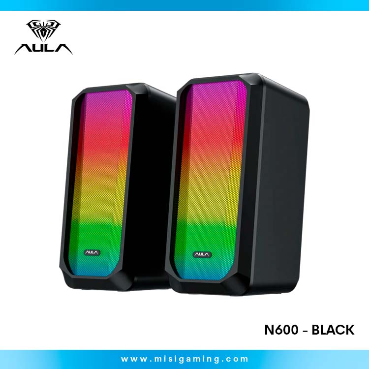 Parlantes Aula N600 - Cableado - RGB - Black