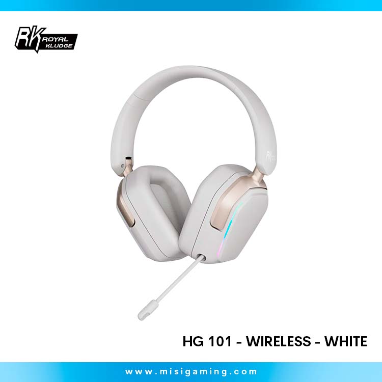 Auricular Royal Kludge HG 101 - Wireless - White