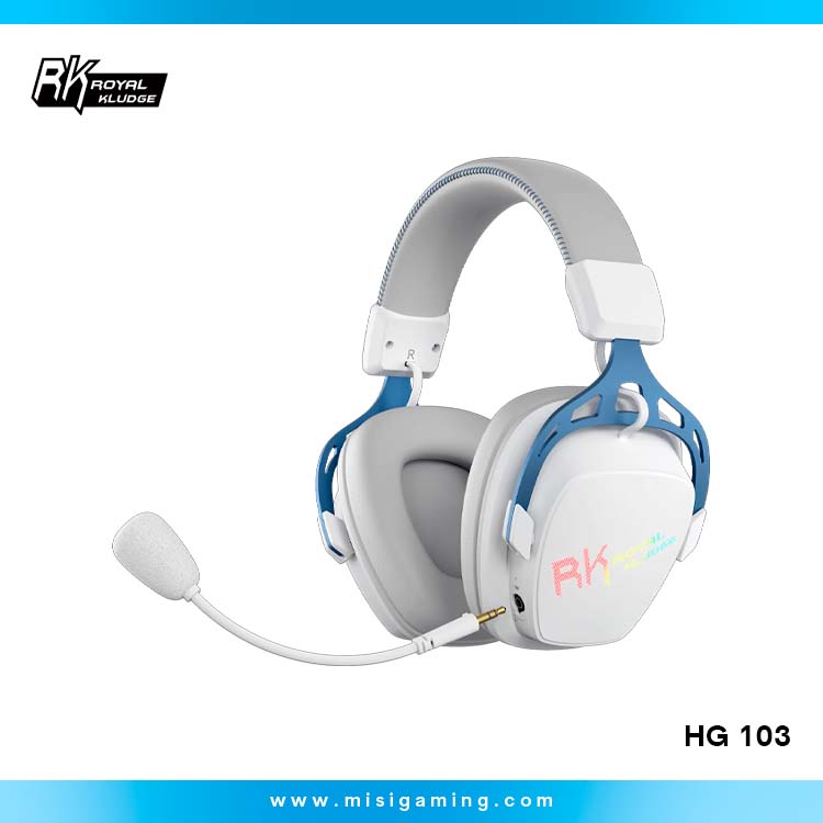Auricular Royal Kludge HG 103 - Wireless - White
