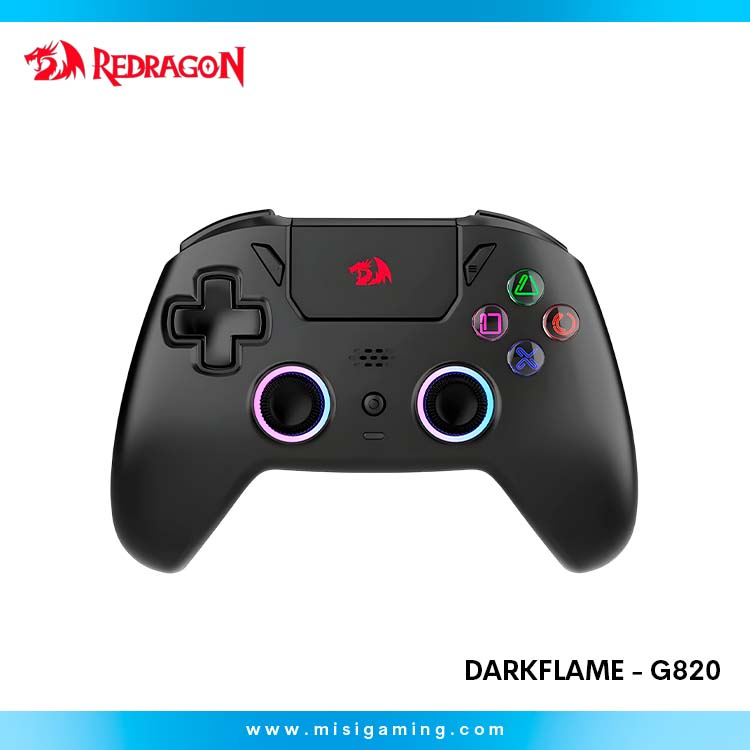 Mando Redragon Darkflame G820 - Wireless - Black