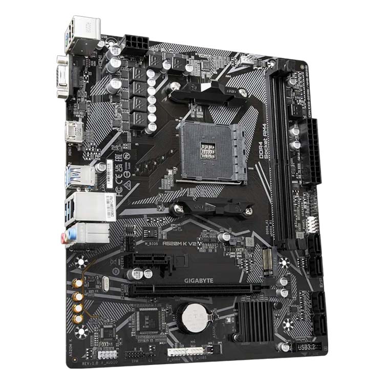 Motherboard Gigabyte A520M K V2 - DDR4 - AM4