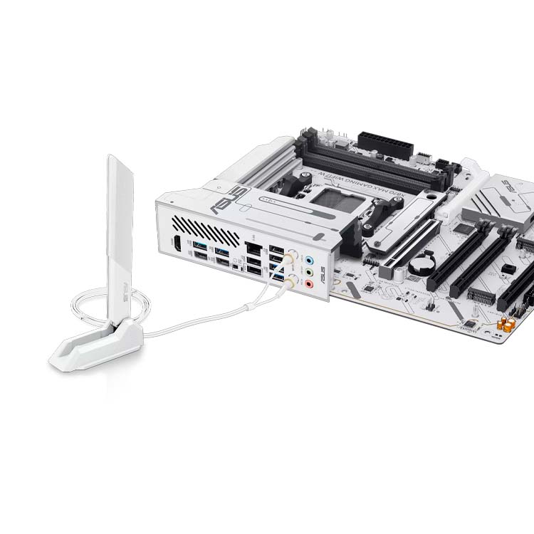 Motherboard Asus X870 Max Gaming W WIFI7 - AM5 - Ddr5 - White