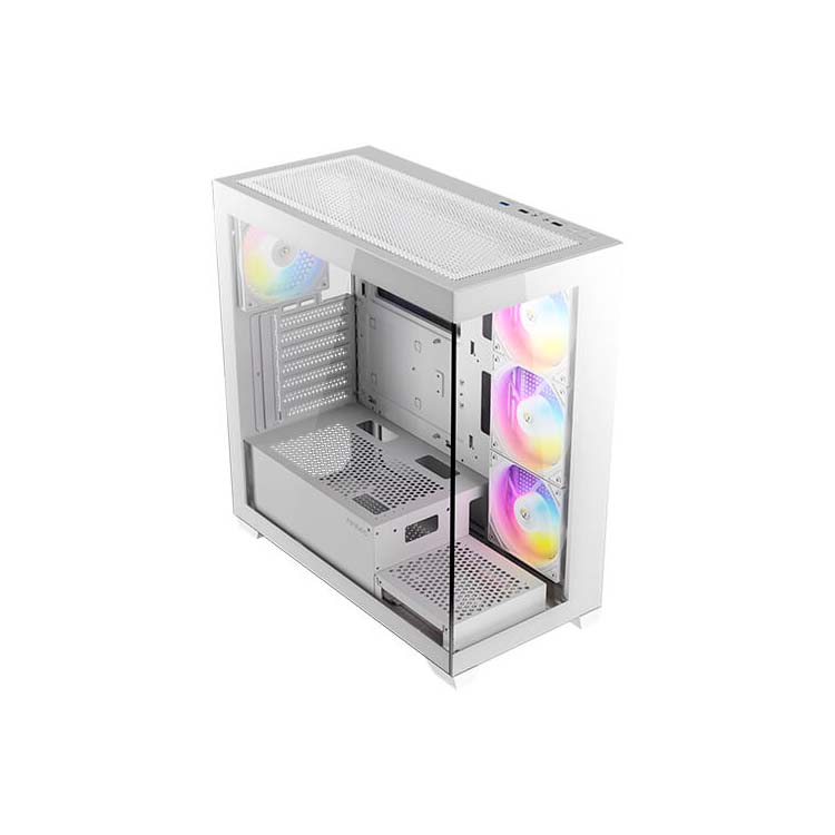 Case Antec CX300 ARGB - Sin Fuente - White