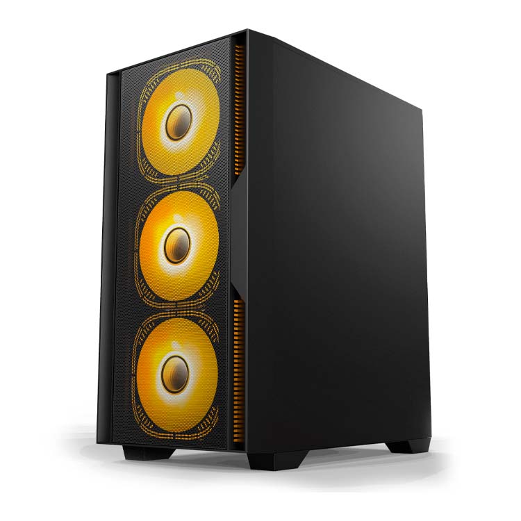 Case Dataone Luna C14M - Con fuente 550W - Black