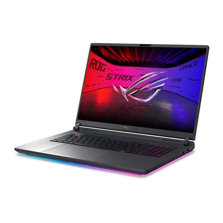 Laptop Asus Rog Strix G18 G815LM-IS96 - Procesador Intel Core Ultra 9 275HX - Almacenamiento 1Tb Ssd - Memoria Ram 32Gb Ddr5 - Geforce Nvidia Rtx 5060 8Gb - 18" 2.5K WQXGA - 240Hz