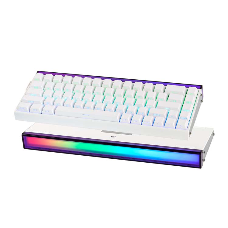 Teclado Aula HERO68HE RGB Cableado Ingles WHITE - METEOR MAGNETIC SWITCH