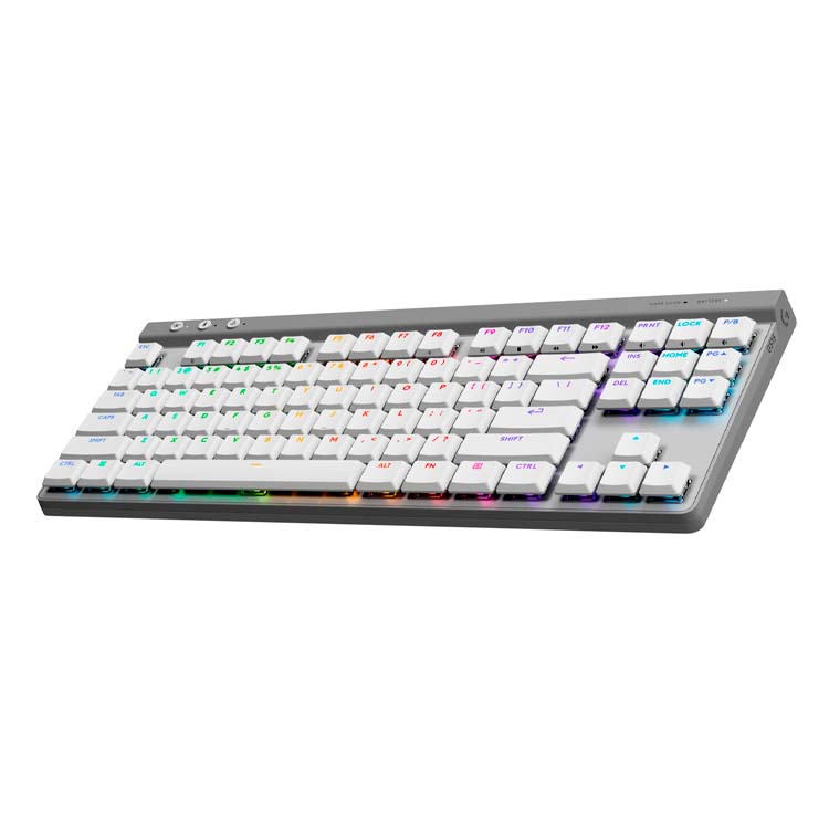 Teclado Mecanico Logitech G515 - LightSpeed - TKL - Lp - White